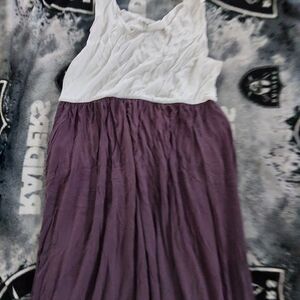 Mother Bee Maternity White Dress